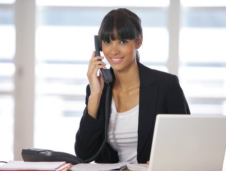 receptionist for corporate staffing projects